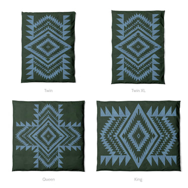 Reyno Columbia & Forest Mockup Duvet Sizing