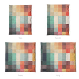 Polyphony Multicolor Earthtone Mockup Duvet Sizing