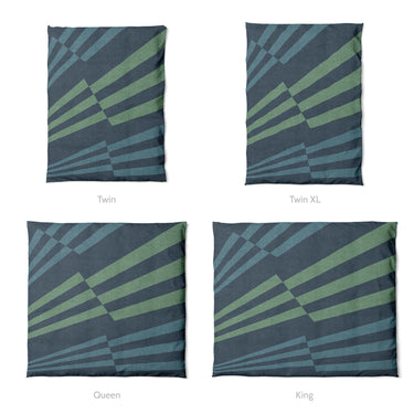 Prisma Blue & Green Mockup Duvet Sizing