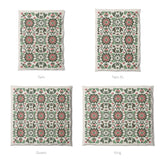 Georgiana Green & Deep Cerise Mockup Duvet Sizing