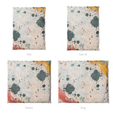 Colin Paint Splatter Multicolor Mockup Duvet Sizing