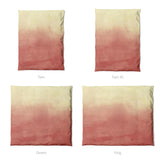 Kieran Watercolor Peach Ombre Mockup Duvet Sizing