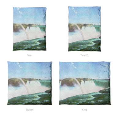 Niagara Falls Afternoon Mockup Duvet Sizing