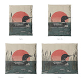 Sunset Loon Mockup Duvet Sizing