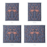 Flamingo Friends Navy Mockup Duvet Sizing