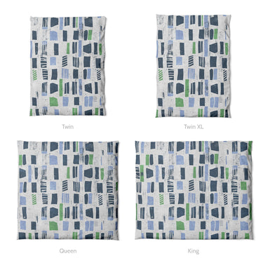 Milo Blue & Green Mockup Duvet Sizing