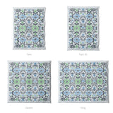 Corriana Blue & Green Mockup Duvet Sizing