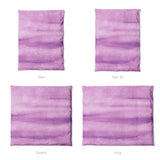 Ophelia Watercolor Violet Balayage Mockup Duvet Sizing
