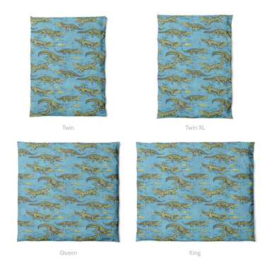 Gator Swamp Mockup Duvet Sizing