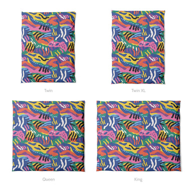 Giulia Multicolor Mockup Duvet Sizing