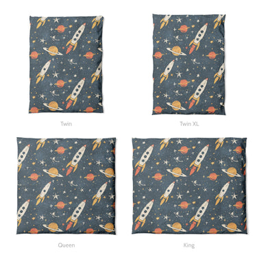 Cosmic Dreams Mockup Duvet Sizing