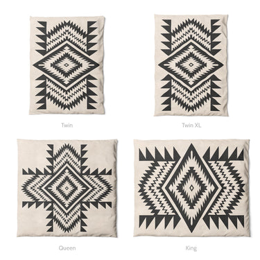 Reyno Black & Ivory Mockup Duvet Sizing