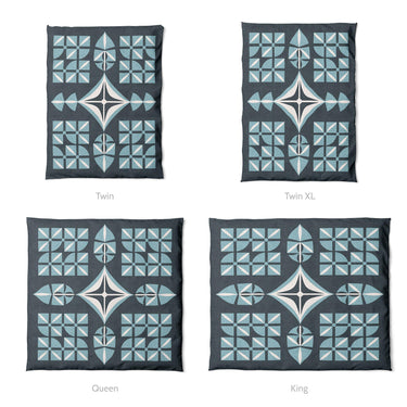 Remy Navy Blue Mockup Duvet Sizing