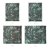 Acid Burn Teal & Orange Mockup Duvet Sizing
