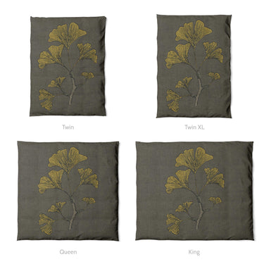 Ginko Golden Mockup Duvet Sizing