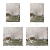 Stormy Narragansett Pier by Thomas Bircher Mockup Duvet Sizing