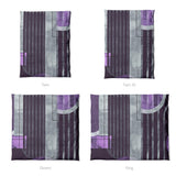 Gordian Dark Purple Mockup Duvet Sizing