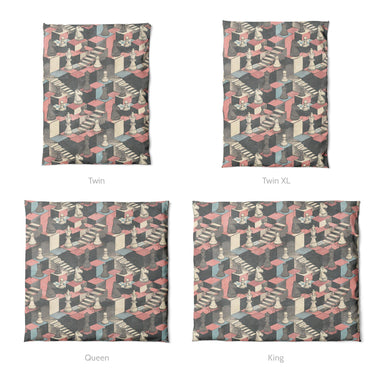 Harmon Surreal Chess Mockup Duvet Sizing
