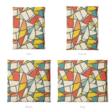 Arthur Multicolor Mockup Duvet Sizing