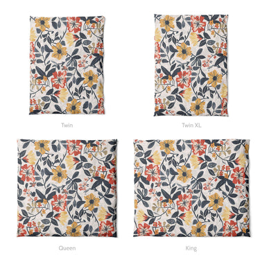 Caroline Blue & Red Mockup Duvet Sizing