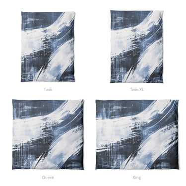 Emil Navy Blue Mockup Duvet Sizing