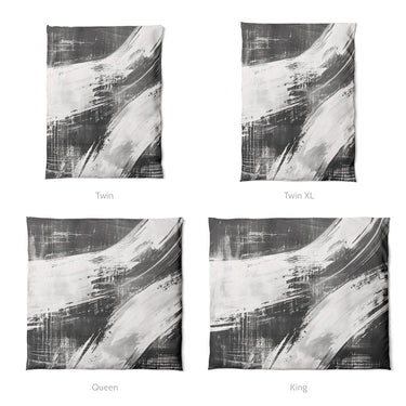 Emil Charcoal Grey Mockup Duvet Sizing
