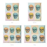 Pop Art Skulls Mockup Duvet Sizing