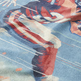 8 Bit Running Back Mockup Fleece Detail