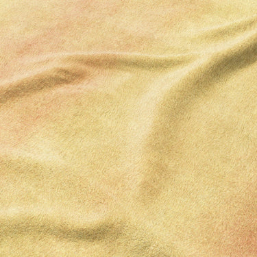 Jacinda Watercolor Fire Orange Ombre Mockup Fleece Detail