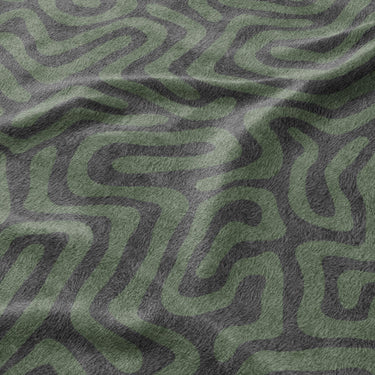 Kiva Green Mockup Fleece Detail