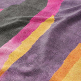 Raheem Orange & Purple Mockup Fleece Detail