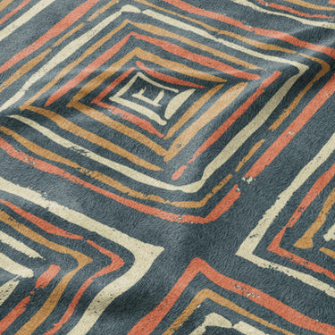 Diego Orange & Navy Mockup Fleece Detail
