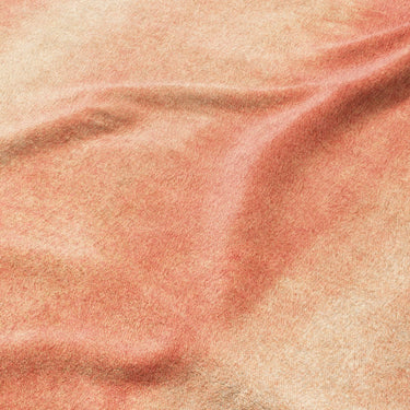 Ophelia Watercolor Peach Balayage Mockup Fleece Detail
