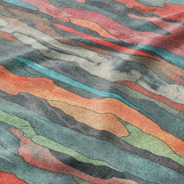 Rainbow Eucalyptus Mockup Fleece Detail