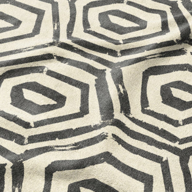 Torrance Black & Ivory Mockup Fleece Detail