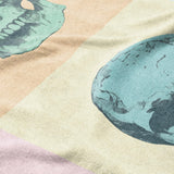 Pop Art Skulls Mockup Fleece Detail