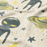 Space Aliens Mockup Fleece Detail