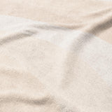 Sinuous Ivory Monochrome Mockup Fleece Detail