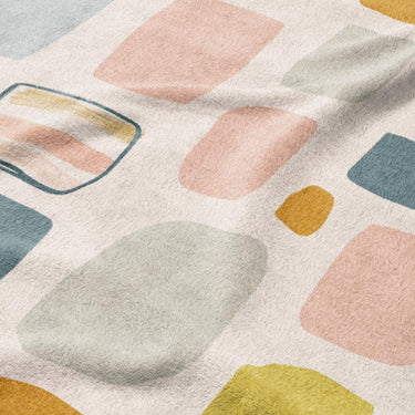 Calliope Ivory Multicolor Mockup Fleece Detail
