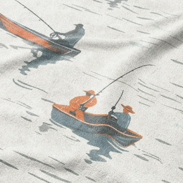 Gone Fishing Mockup Fleece Detail