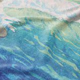 Hawaii Surfer by Charles Bartlett Mockup Fleece Detail