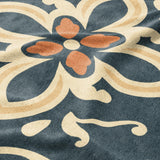 Vanessa Blue & Gold Mockup Fleece Detail