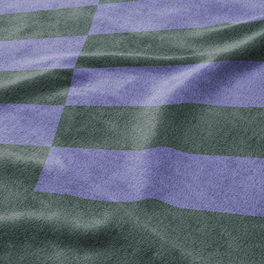 Prisma Mint & Periwinkle Mockup Fleece Detail