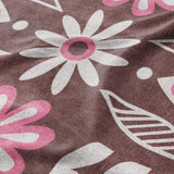 Topanga Burgandy & Pink Mockup Fleece Detail