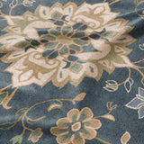 Miriam Navy & Olive Green Mockup Fleece Detail