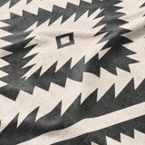 Reyno Black & Ivory Mockup Fleece Detail