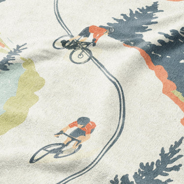 Downhill Descent Mockup Fleece Detail