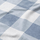 Buffalo Plaid Steel Blue Mockup Fleece Detail