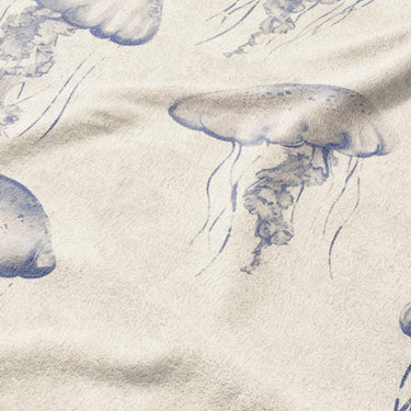 Jellyfish Bloom Mockup Fleece Detail