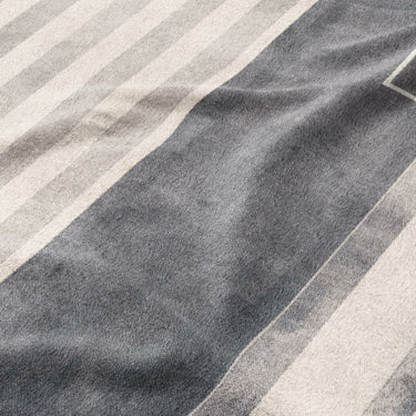 Gordian Navy & Orange Mockup Fleece Detail